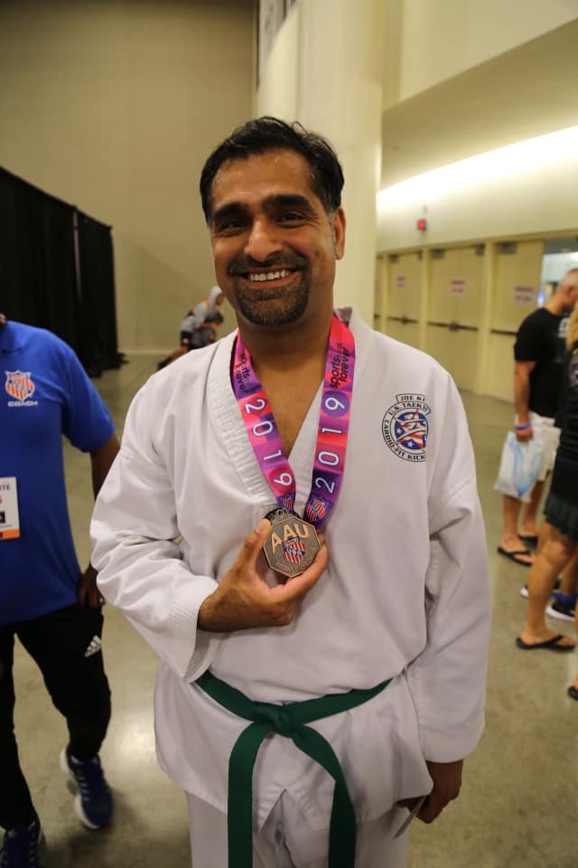 Bronze medal at AAU Taekwondo Nationals – Nishant Joshi